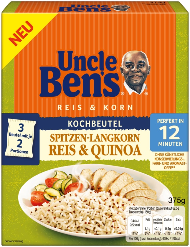Ben's Original Langkorn-Reis + Quinoa 375g